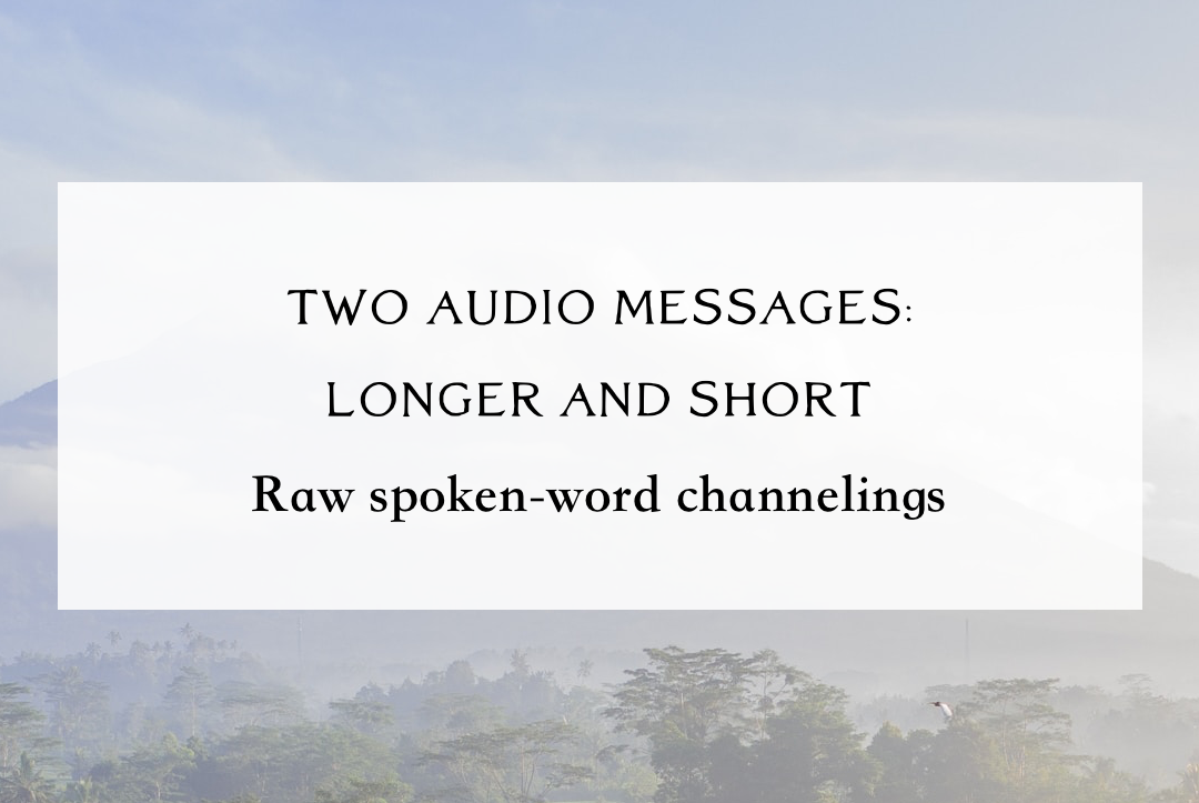 Two Audio Messages: