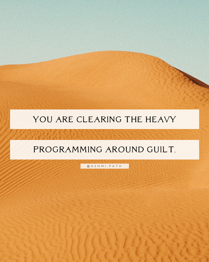 Clearing the Guilt Programming