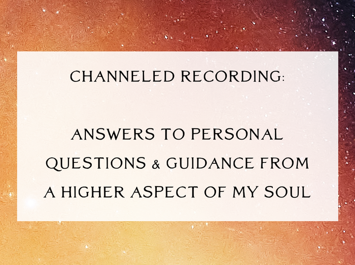 Channeled Message on Connecting with Higher Aspects of Yourself [Paid Members]